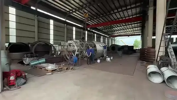 ورشة تجميع الأسطوانات الدوارة