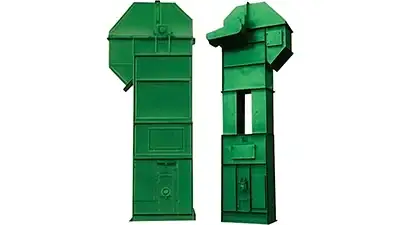 ناقل رأسي بالقادوس للأسمدة (مصعد ناقل)